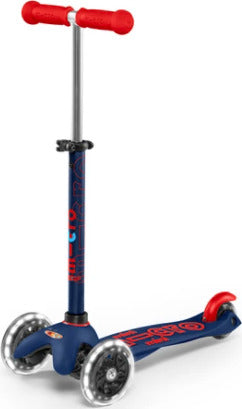 Micro Mini Deluxe Scooter - Navy Blue LED