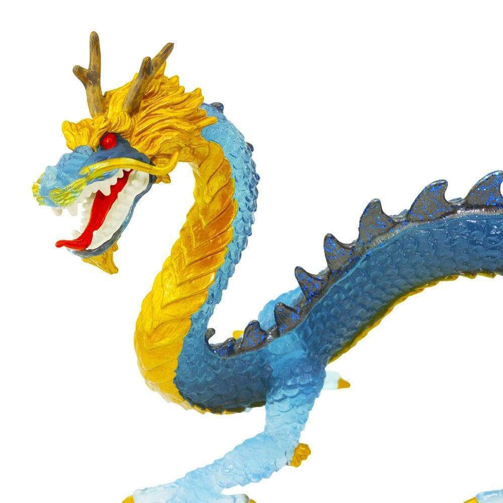 Krystal Blue Dragon Figurine