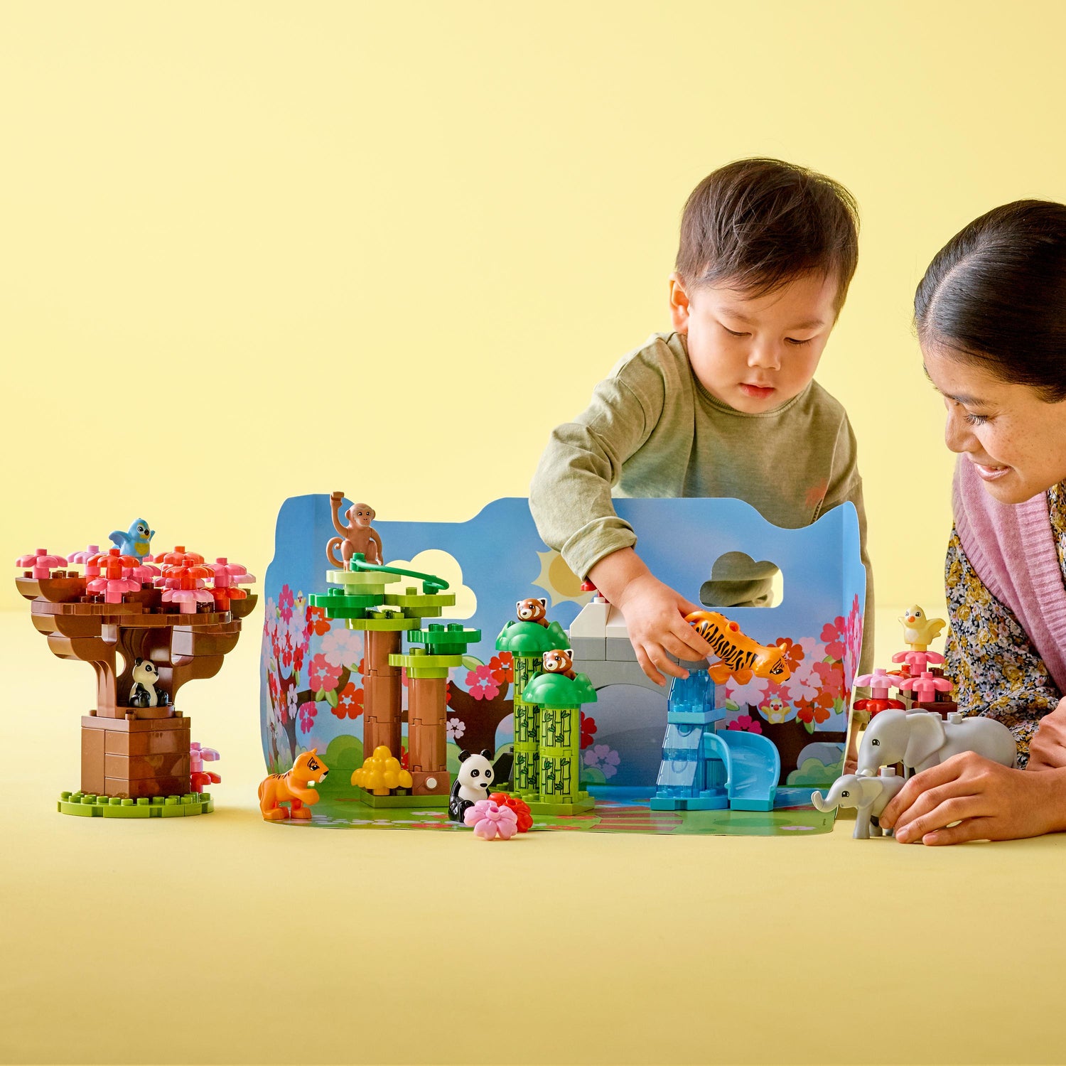 LEGO DUPLO Wild Animals of Asia Animal Toy Set