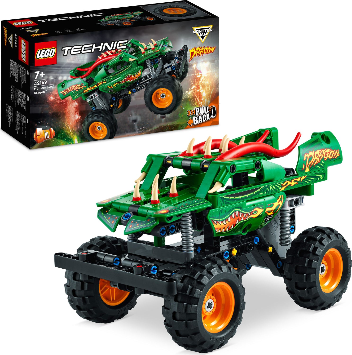 LEGO® Technic: Monster Jam Dragon Truck 2in1 Set