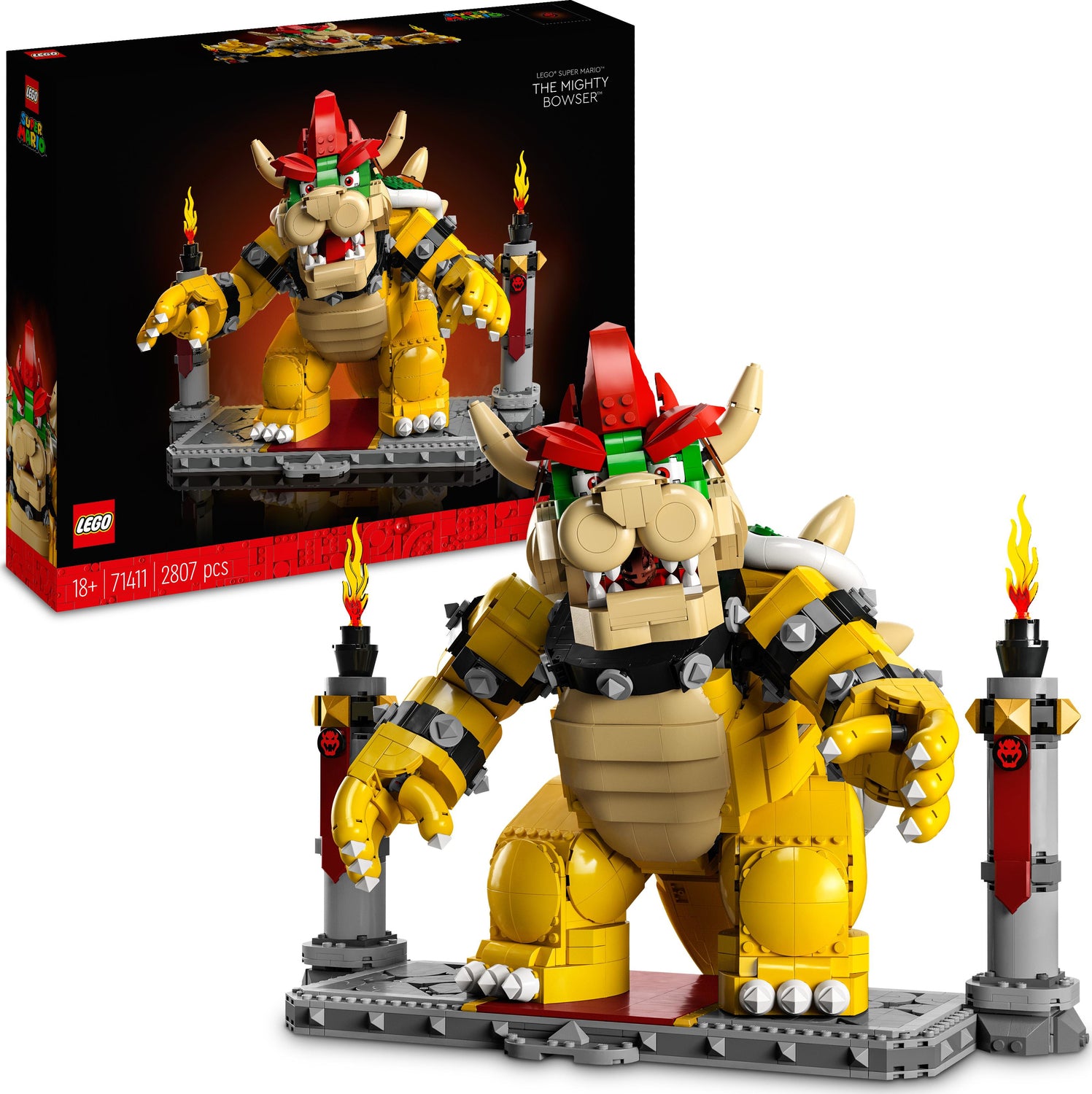 LEGO Super Mario The Mighty Bowser Figure Set