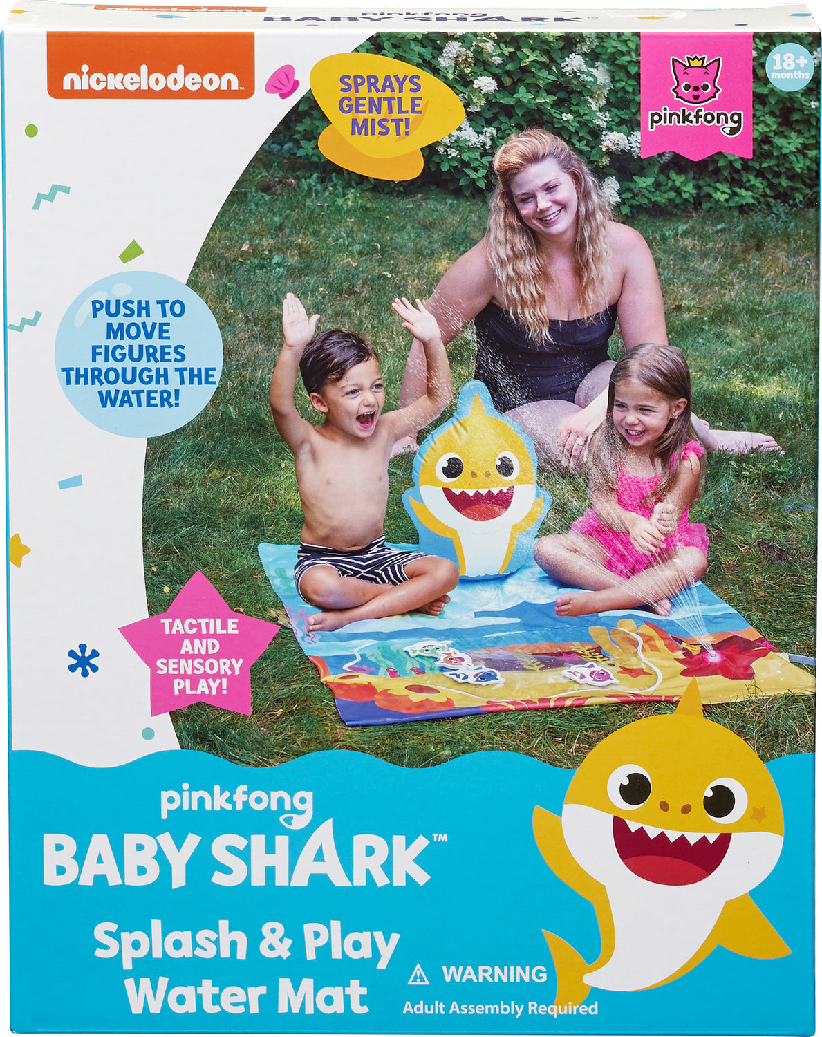 Baby Shark Splash  Play Water Mat