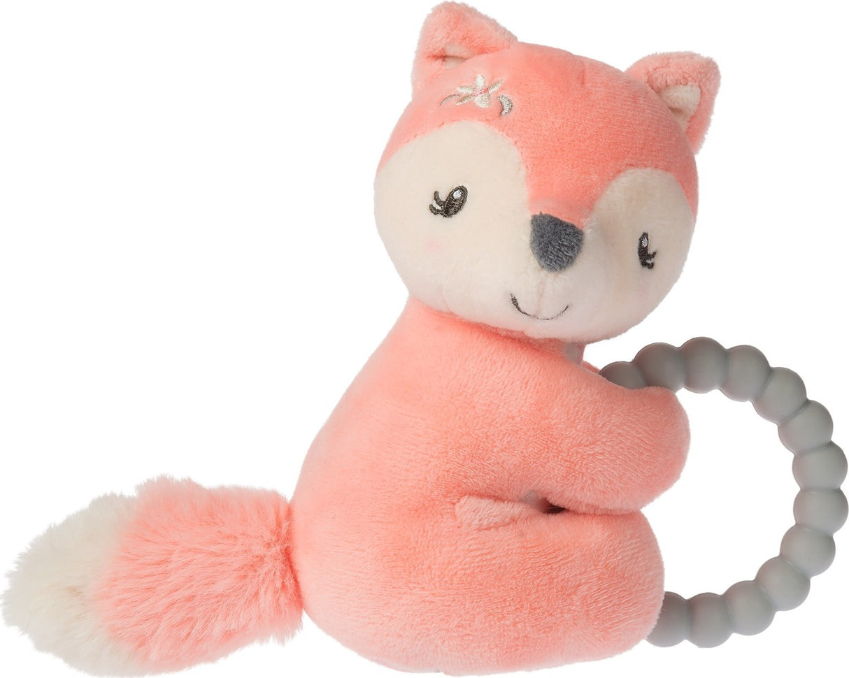 Sweet n Sassy Fox Teether Rattle - 6"