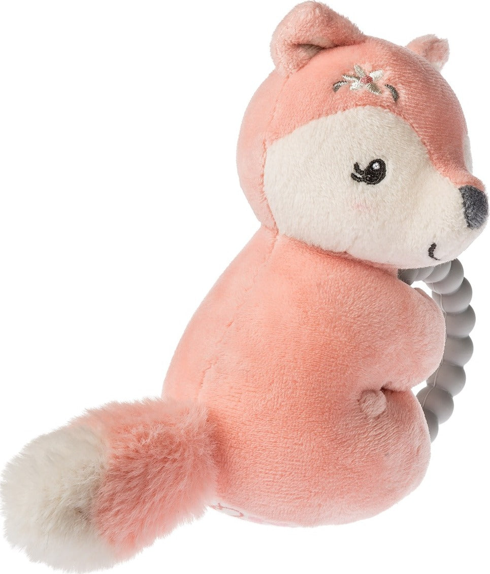 Sweet n Sassy Fox Teether Rattle - 6"