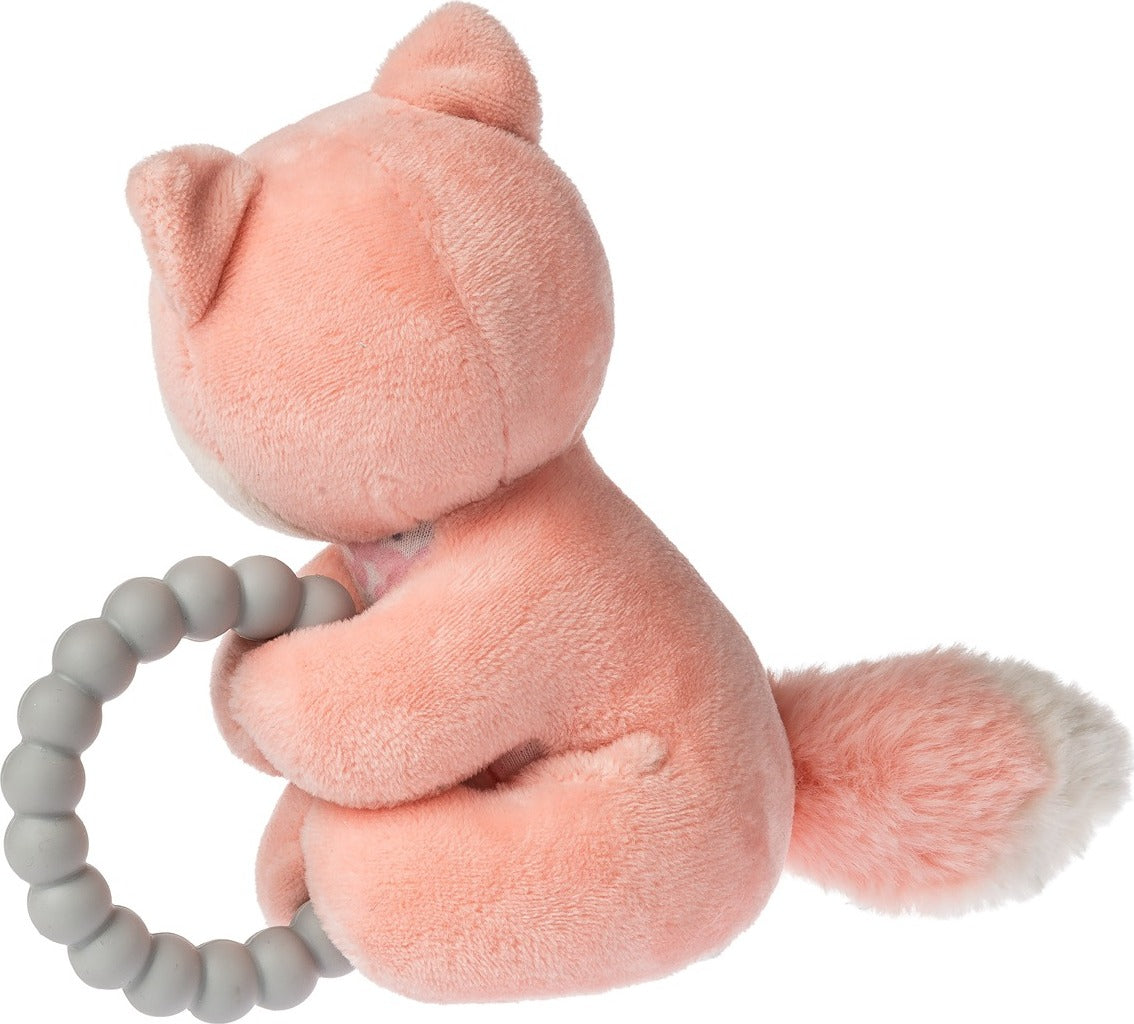 Sweet n Sassy Fox Teether Rattle - 6"