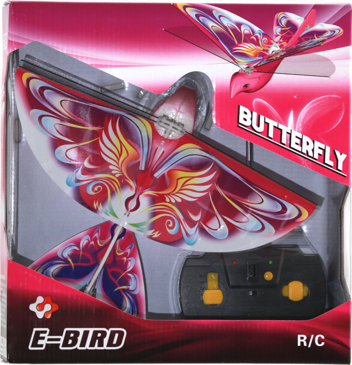 eBird Pink [Butterfly] - x2 Channel RC Flying Bird