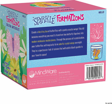 Sparkle Formations: Crystal Butterflies