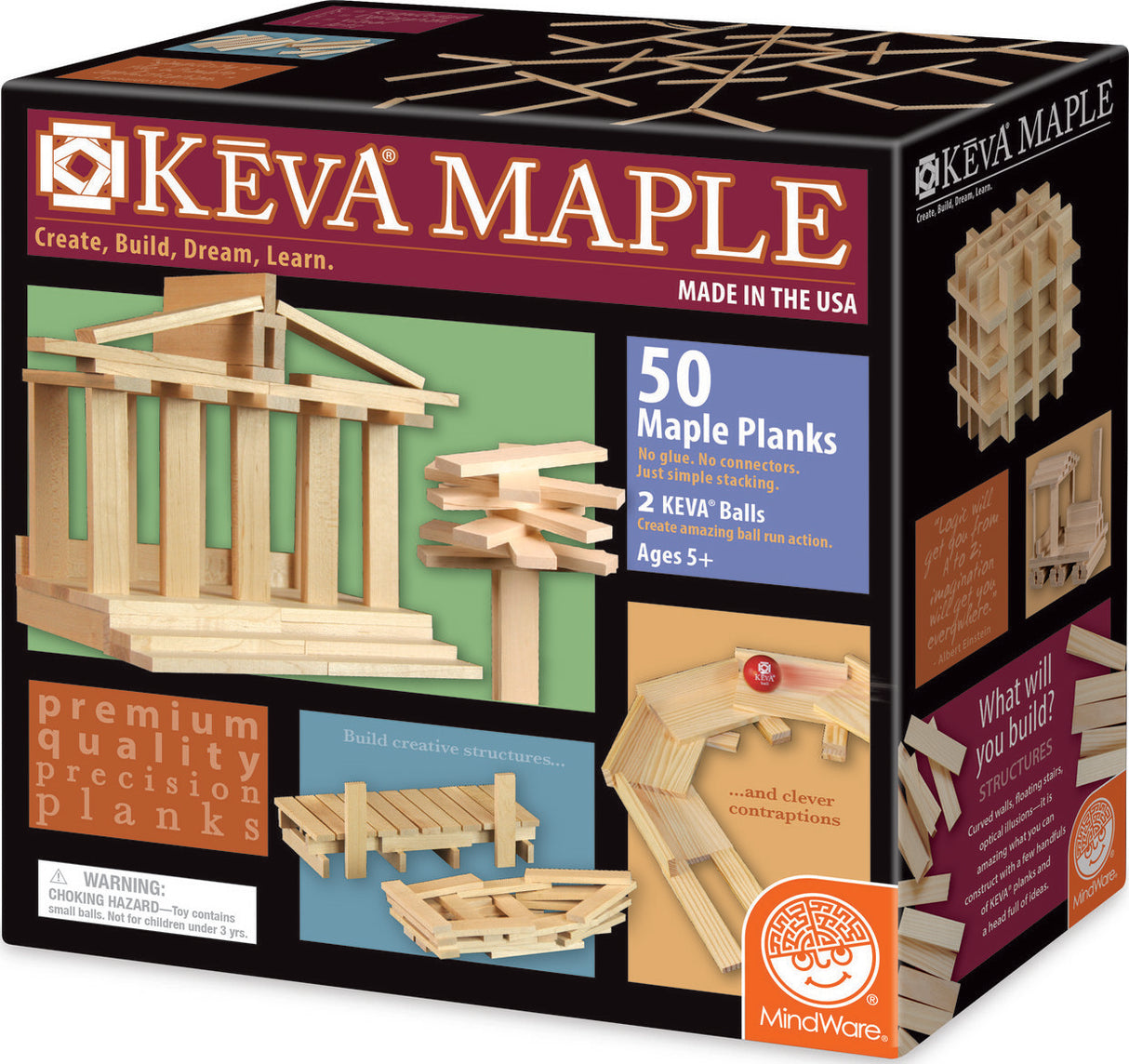 KEVA Maple: 50 Plank Set