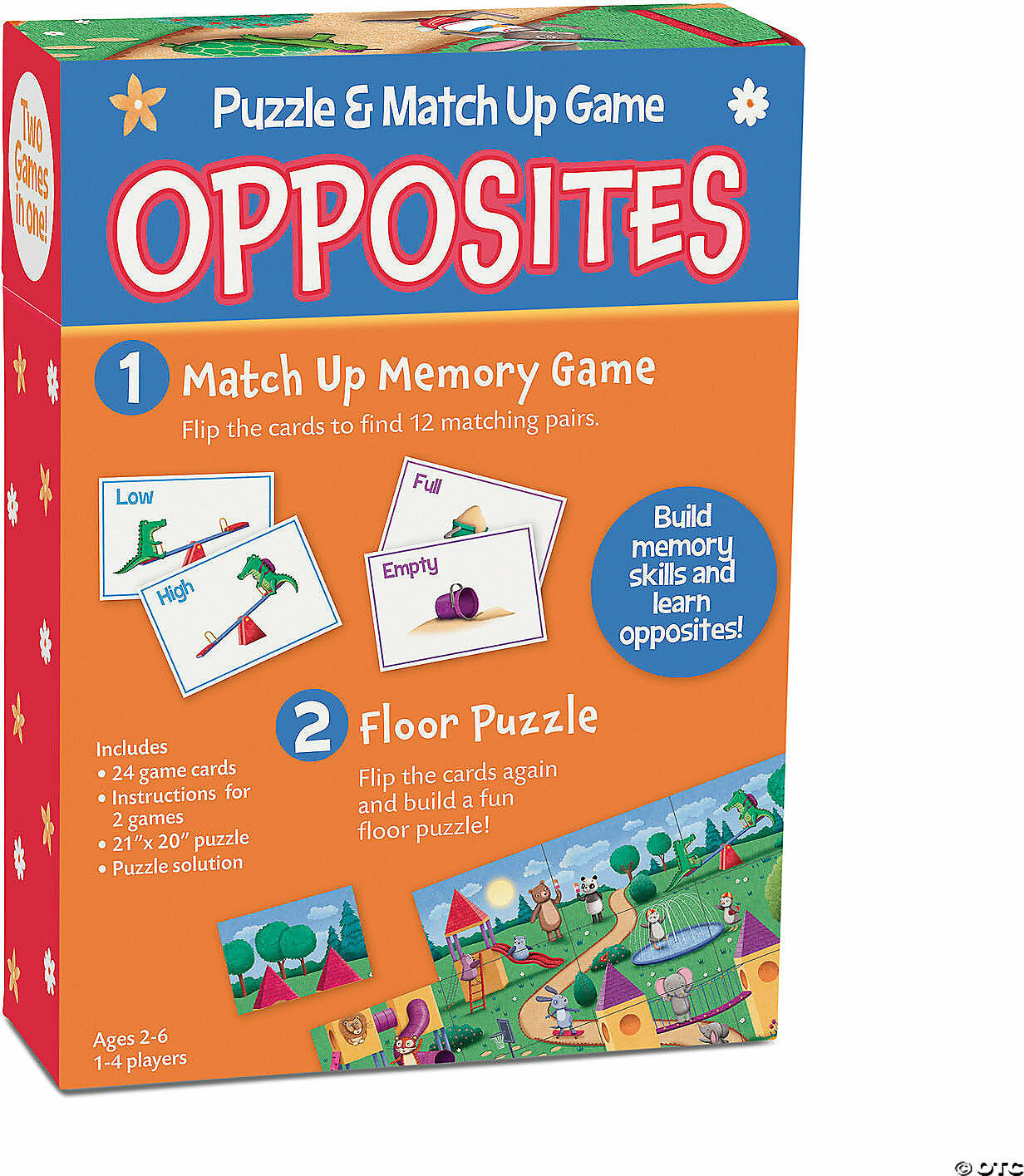 Opposites Match Up Game & Puzzle