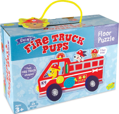 Fire Truck Pups Floor Puzzle