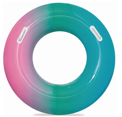 Rainbow Swim Ring Pool Float