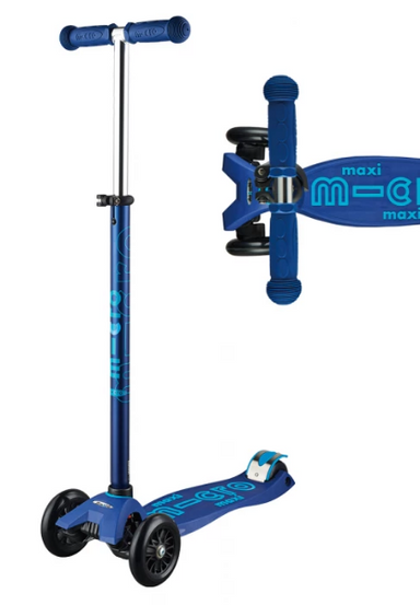 Micro Maxi Deluxe Scooter - Navy Blue
