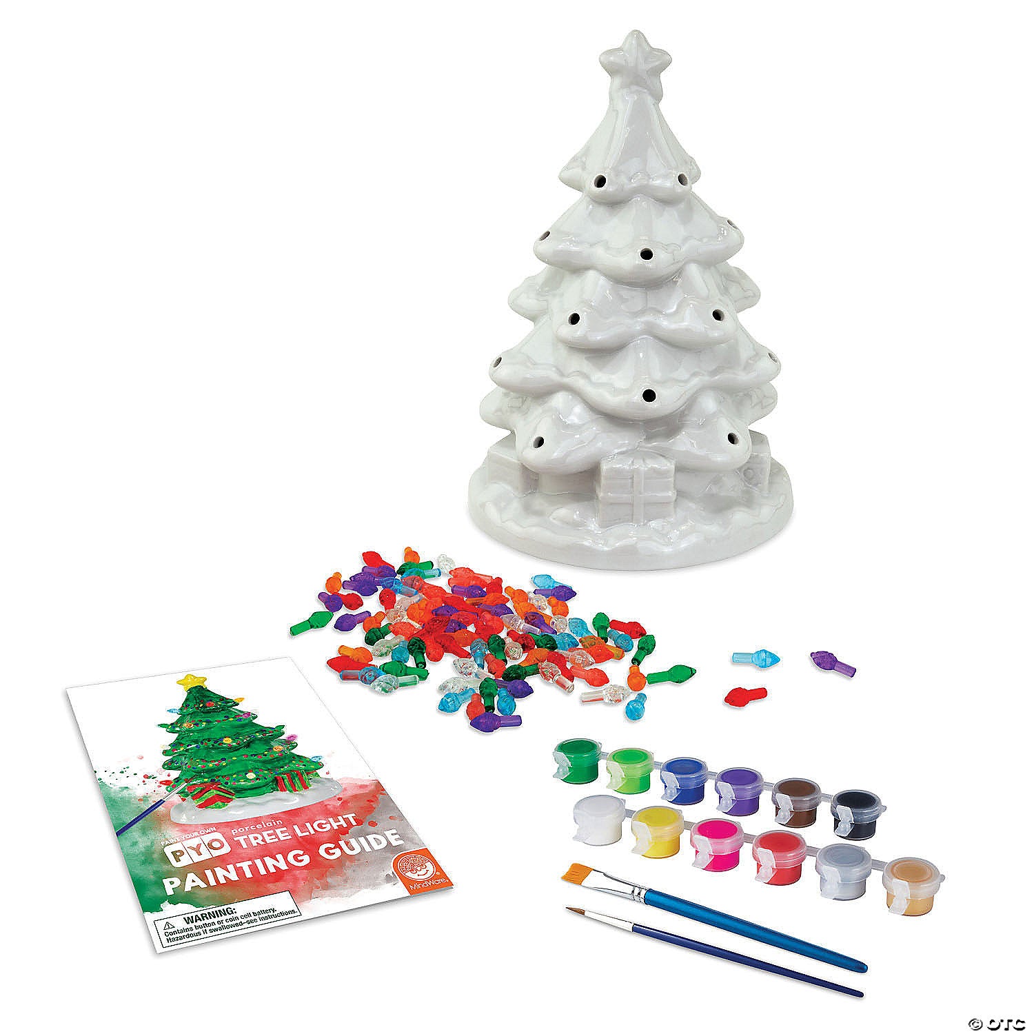 Paint Your Own Porcelain Tree Light