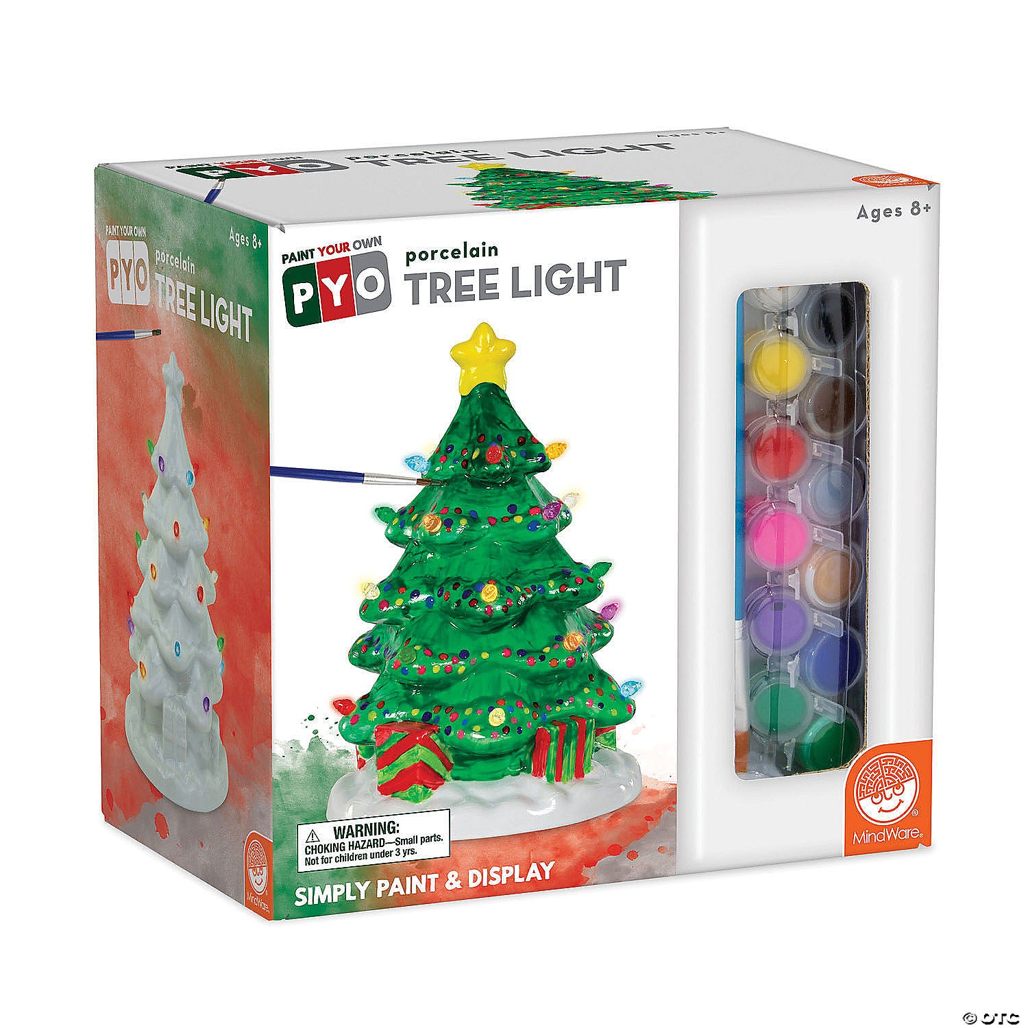 Paint Your Own Porcelain Tree Light