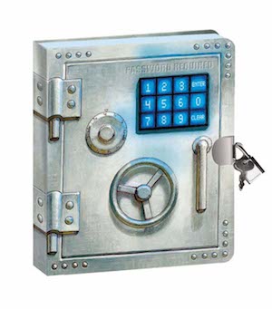 Locking Diary - Password Required Safe