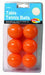 Table Tennis Balls Orange 6ct