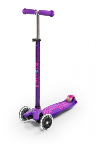Micro Maxi Deluxe Scooter - Purple LED