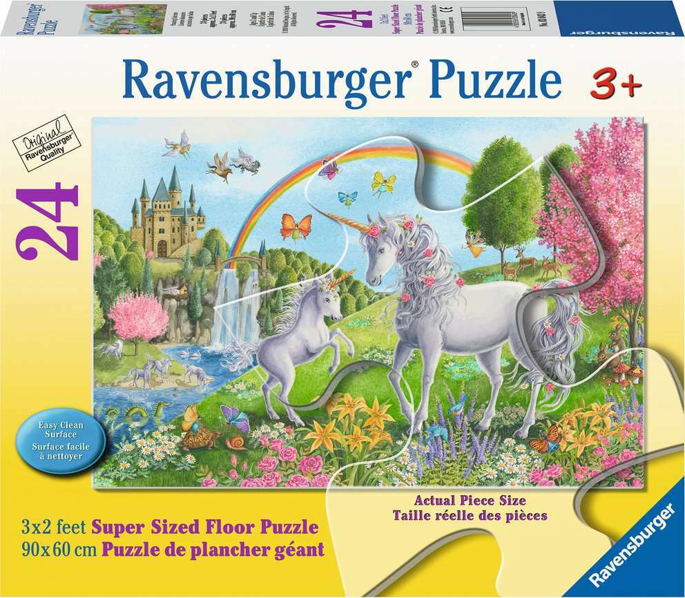 Prancing Unicorns (24 pc Floor Puzzle)