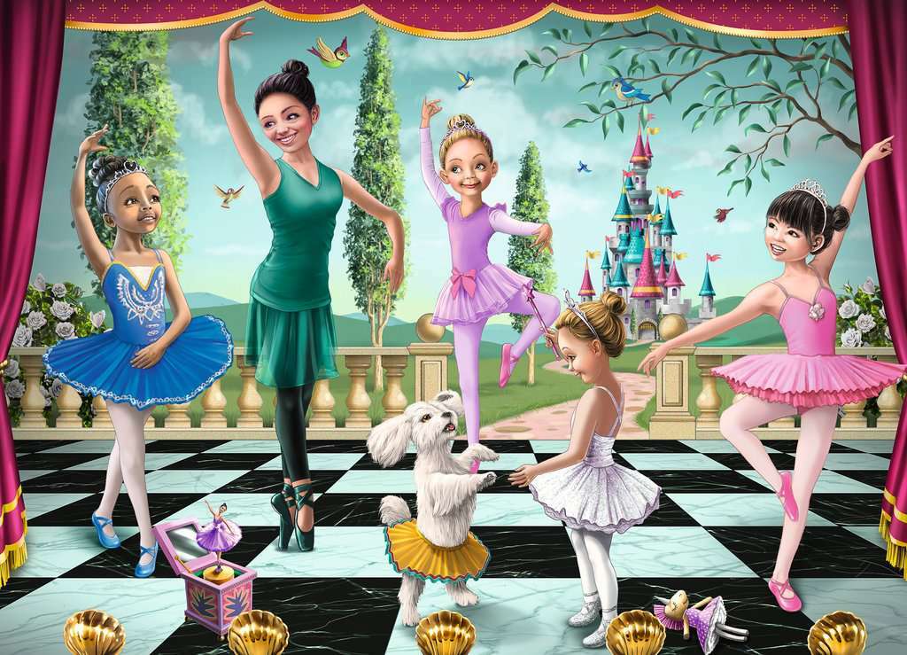 60pc Puzzle - Ballet Rehearsal