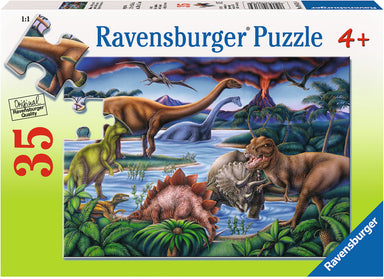 35pc Puzzle - Dinosaur Playground