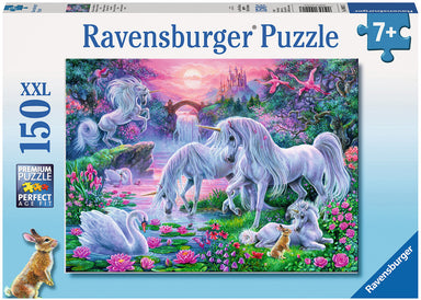 150pc Puzzle - Unicorns In the Sunset Glow