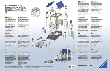 3D 216pc Puzzle - Neuschwanstein Castle