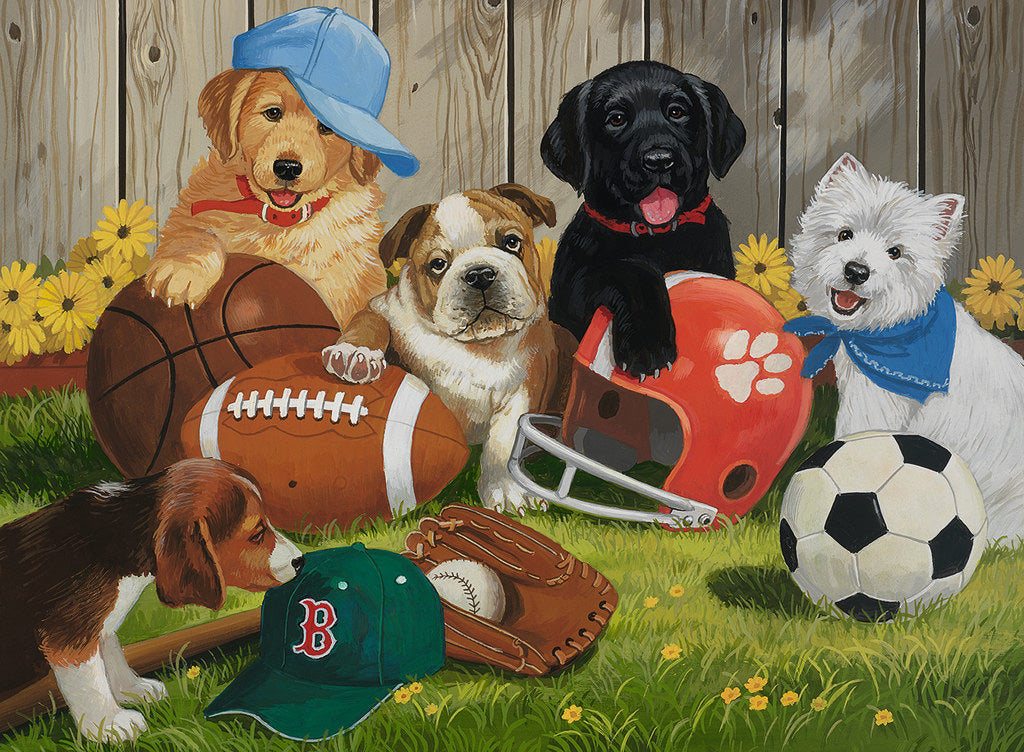 200pc Puzzle - Let's Play Ball!