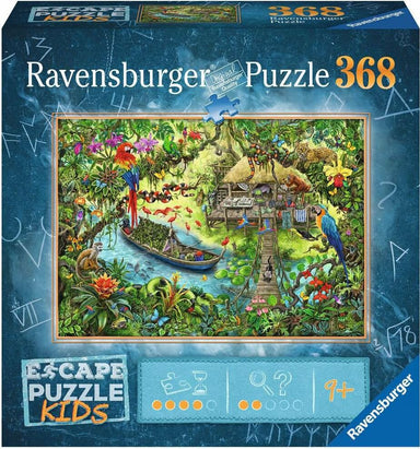 368pc Escape Puzzle for Kids - Jungle Journey