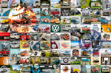 99 VW's Camper Van Moments (3000 pc Puzzle)
