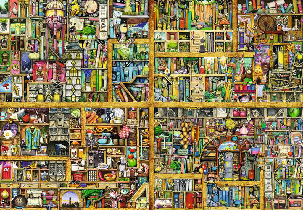 Colin Thompson: Magical Bookcase