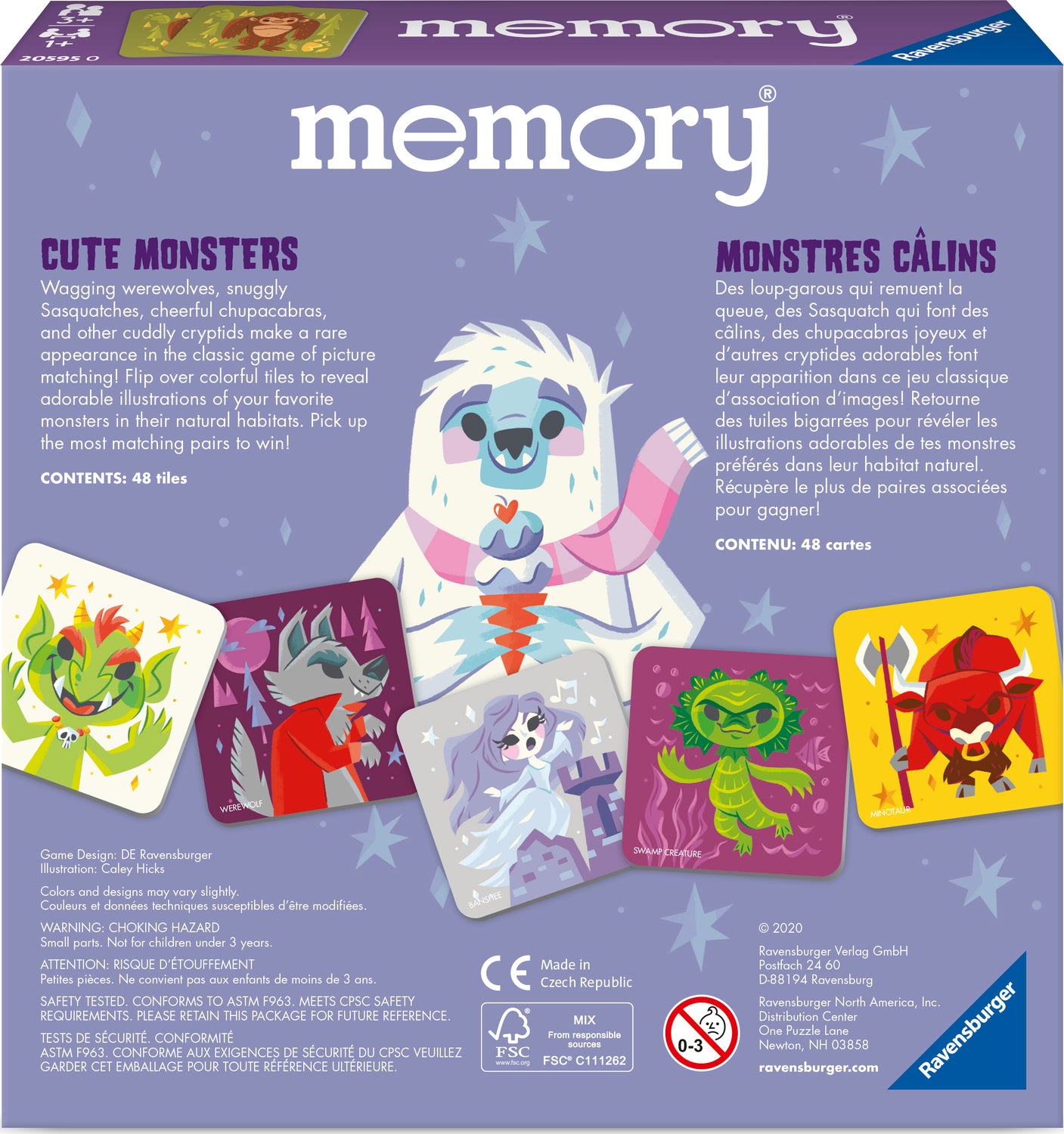 Cute Monsters memory