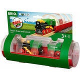 BRIO Tunnel & Steam Train