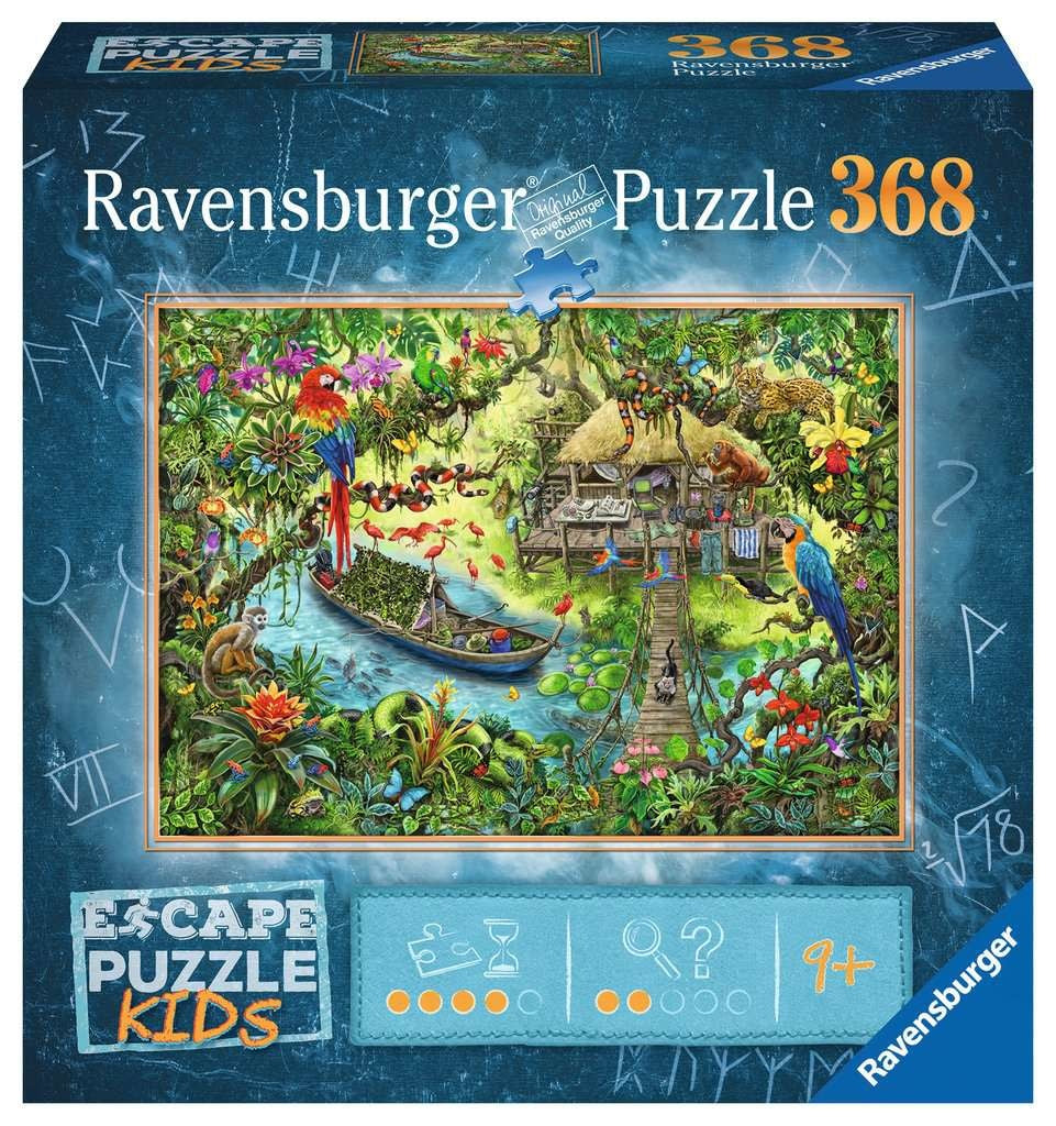 368pc Escape Puzzle for Kids - Jungle Journey