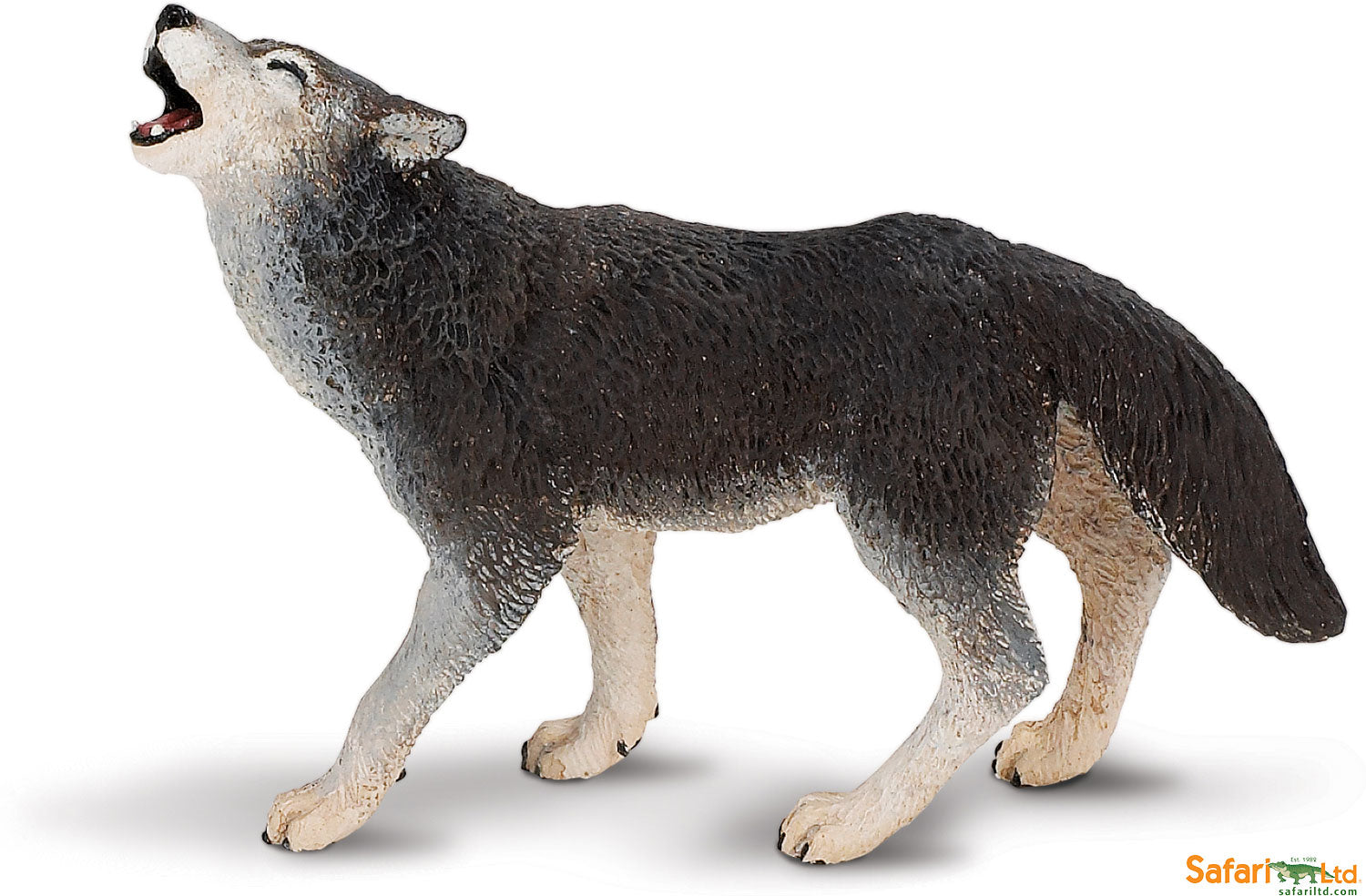 Gray Wolf Figurine