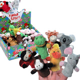 Plush Finger Puppets-asst