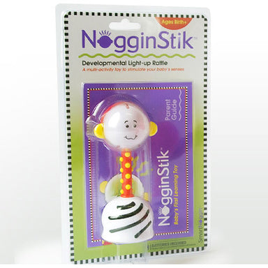 Nogginstik Developmental Light-up Rattle