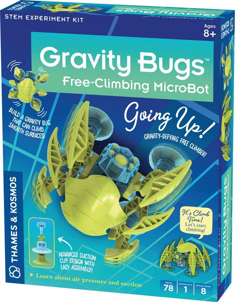 Gravity Bugs: Free-Climbing Microbot