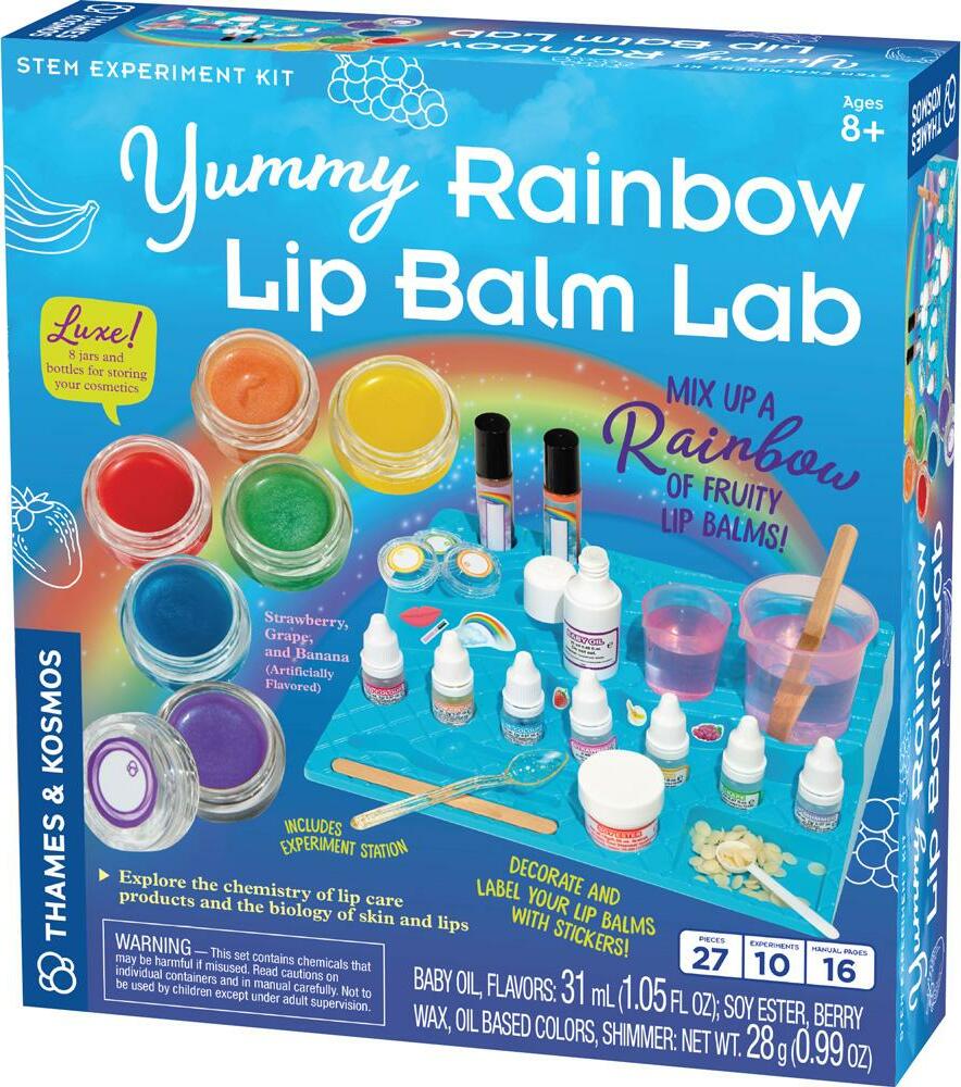 Yummy Rainbow Lip Balm Lab