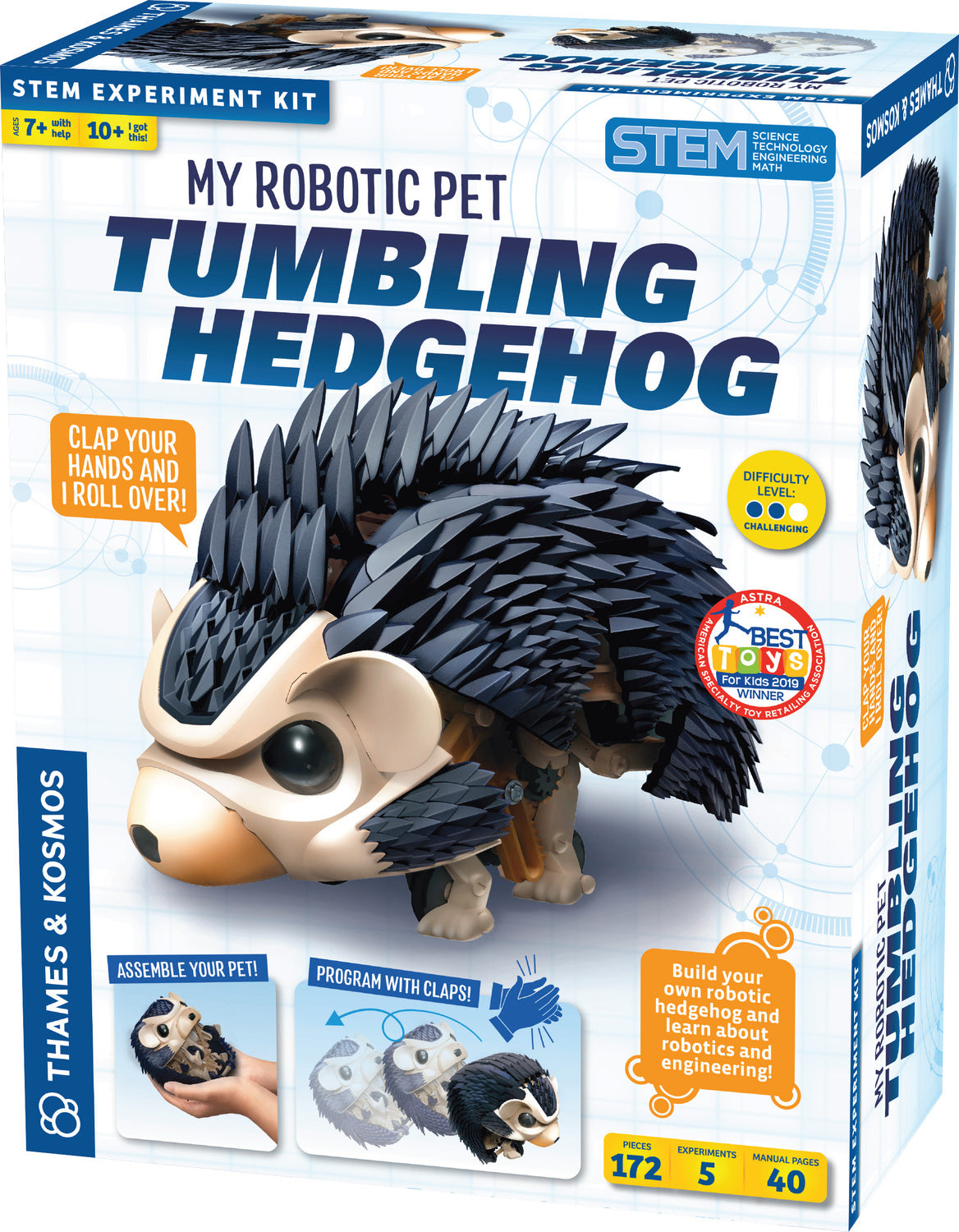 Tumbling Hedgehog - My Robotic Pet