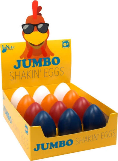 Jumbo Egg Shaker (assorted) 