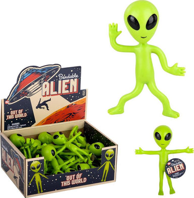 4" Bendable Alien (sold individually)