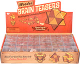 1.75" Wooden Brain Teasers