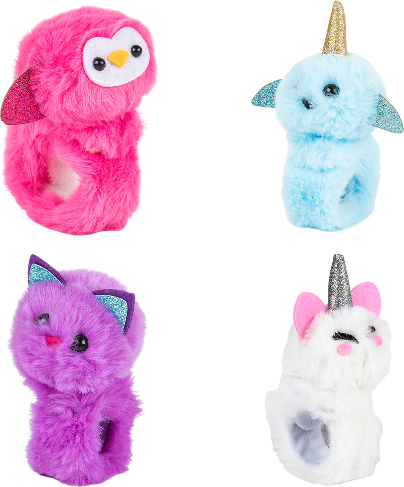 8" Plush Animal Slap Bracelets