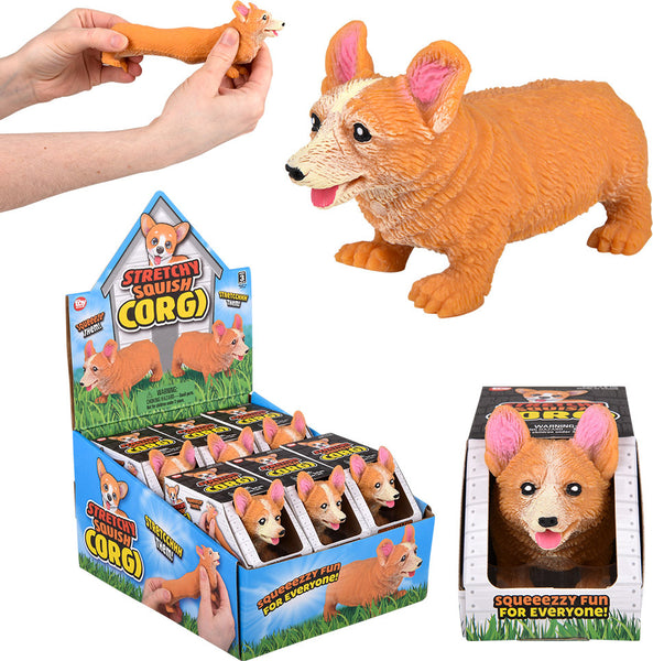 Funny Corgi Dog Decompression Toys for Children Practical Jokes Vent Toy  Cute Dog Dog Squeeze Toy Corgi Dog Fidget Toys Stretch Dog Squeeze Dog  CORGI CORGI 