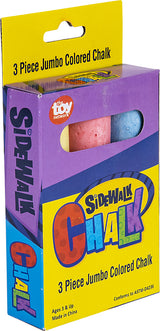 Sidewalk Chalk - 3Pc