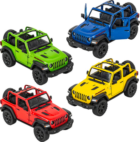 Die Cast 2018 Jeep Wrangler Open Top