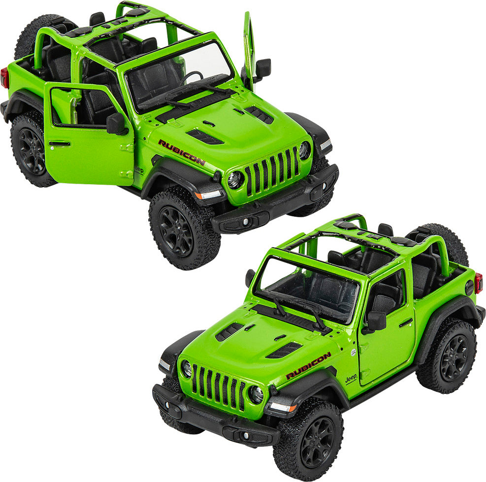 Die Cast 2018 Jeep Wrangler Open Top