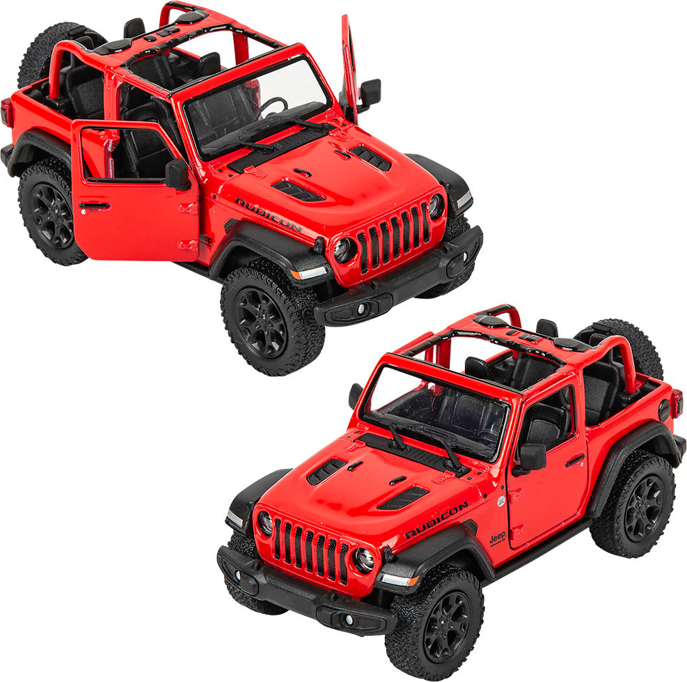 Die Cast 2018 Jeep Wrangler Open Top