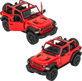 Die Cast 2018 Jeep Wrangler Open Top