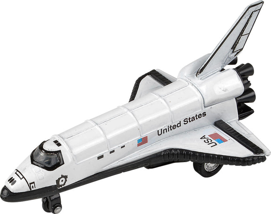 Die Cast Pull Back Space Shuttle